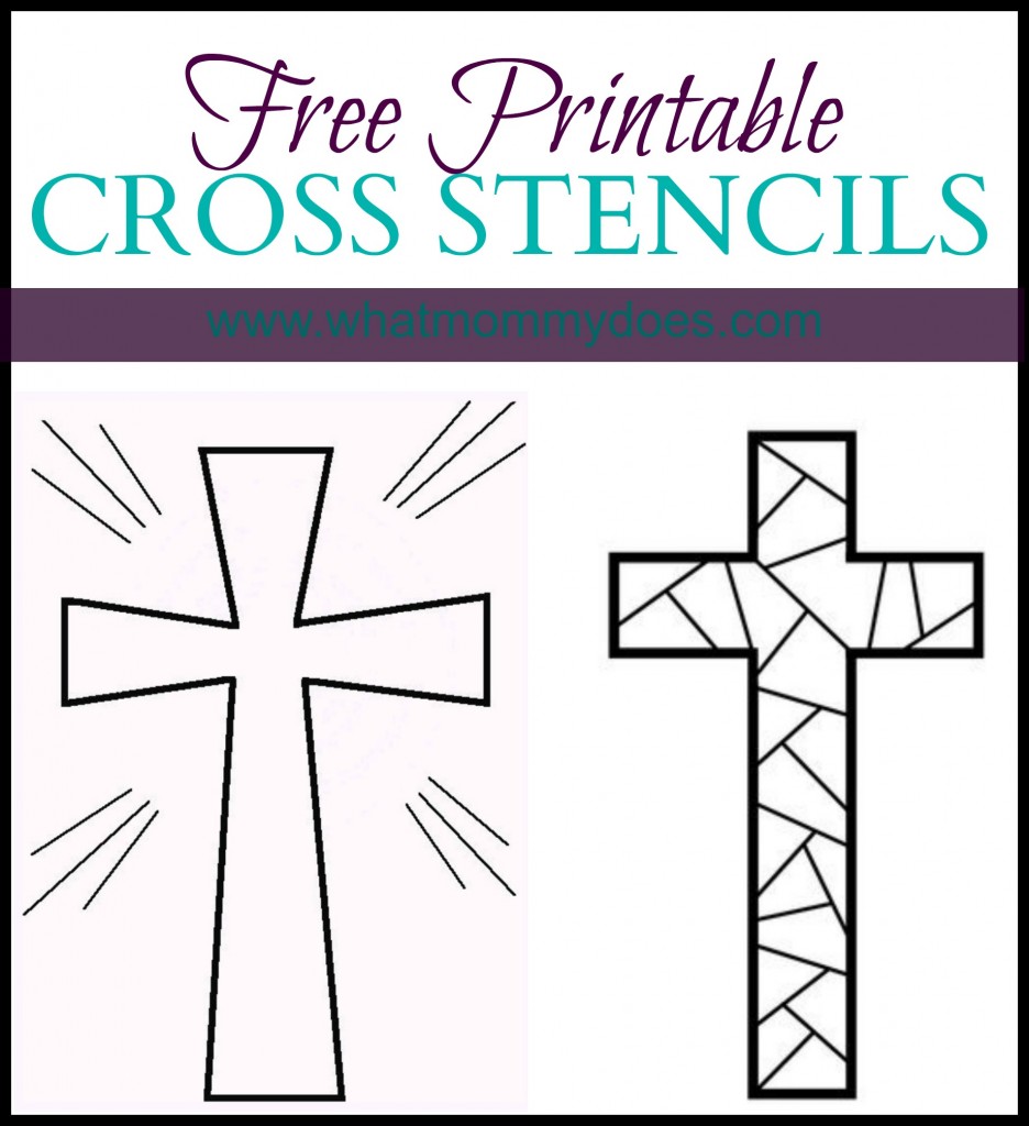 Free Printable Cross Template