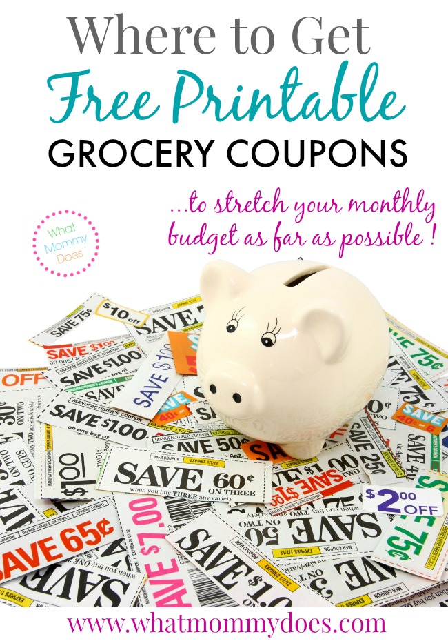 Free Printable Sunday Grocery Coupons