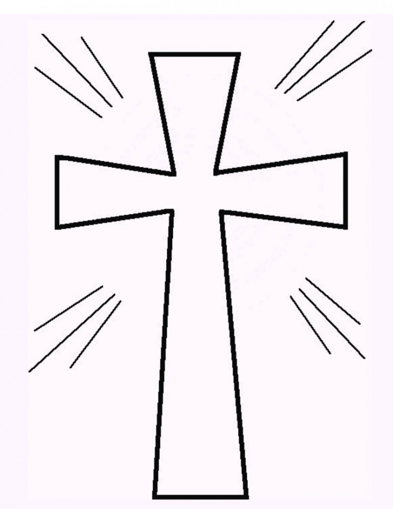 Free Coloring Pages For Cross 6
