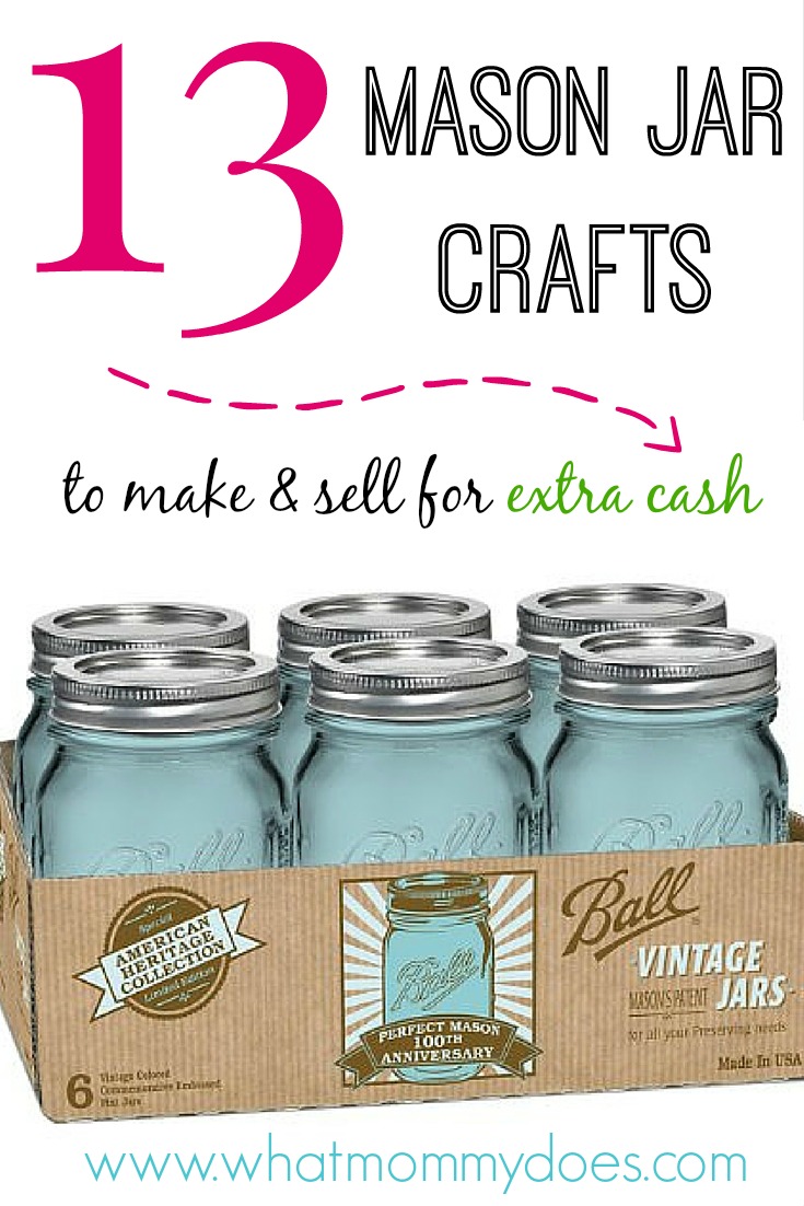13 Mason Jar Crafts to Make & Sell for Extra Cash - What ...